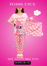 PIJAMAS KAWAII- Pajamas kawaii- (3 pcs Pijama ) (S-M-L) adjustable size1 Pijama $10 / buy 3 price is $8 per each Pijama - Adjustable size ( S- M-L)