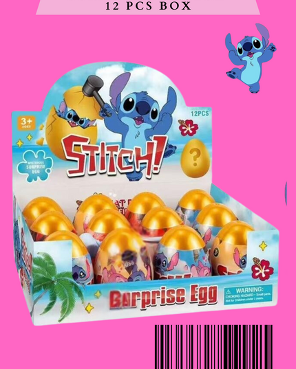 SURPRISE EGG BLUE -12 PCS BOX #980-1 A