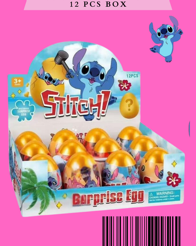 SURPRISE EGG BLUE -12 PCS BOX #980-1 A