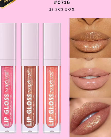 LIPGLOSS colored tint  - 24 pcs  (PREMIUM BRAND) - #0716
