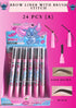 BROW LINER WITH BRUSH STITCH 24 PCS (A)