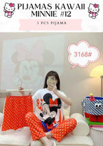 PIJAMAS KAWAII- Pajamas- (3 pcs Pijama ) 1 Pijama $10 / buy 3 price is $8 per each Pijama - Adjustable size ( S- M-L)