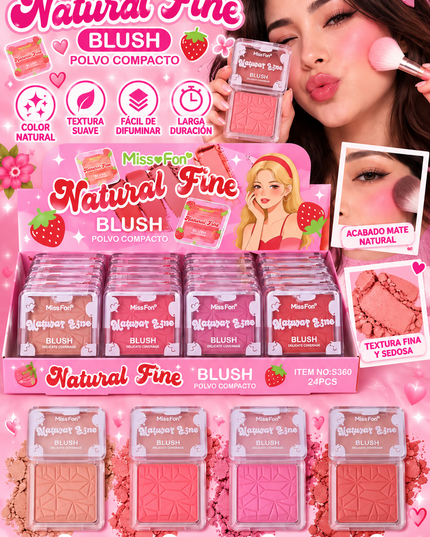 BLUSH MISS FON strawberry (24PCS) (S360)