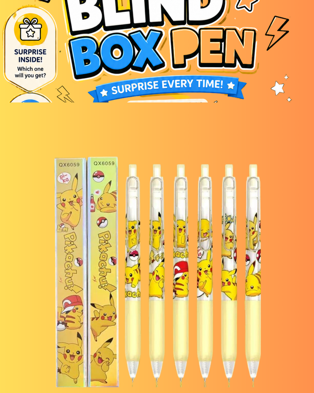 POKEMON BLIND BOX  PEN - 36 PCS