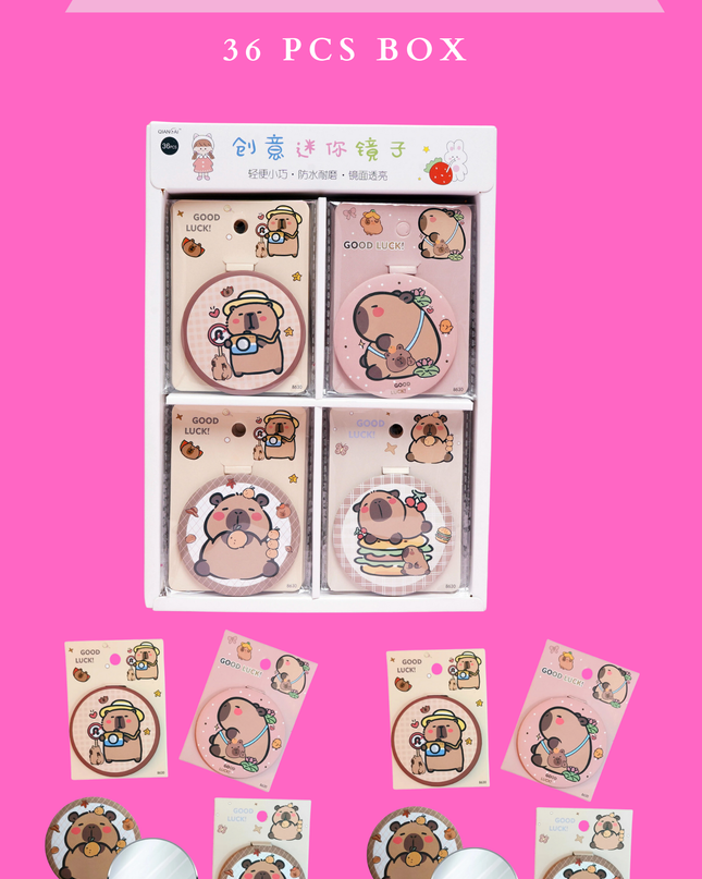 CAPYBARA MIRROR - 36 PCS BOX