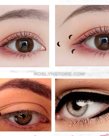 TATTO BROW - EYELINER DOBLE USE KITTY STAMP -48 PCS BOX