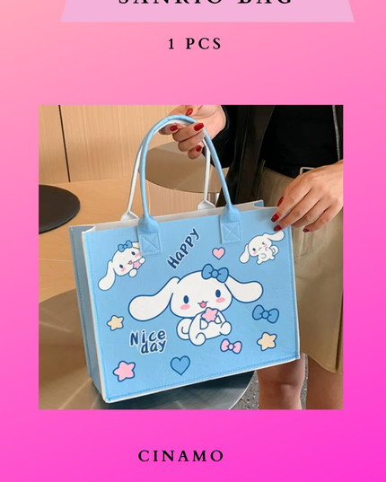 BAG SANRIO - Cambrela material - 27x24x11