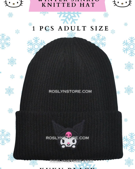 WINTER  SANRIO - KNITTED HAT - Adult Size -
