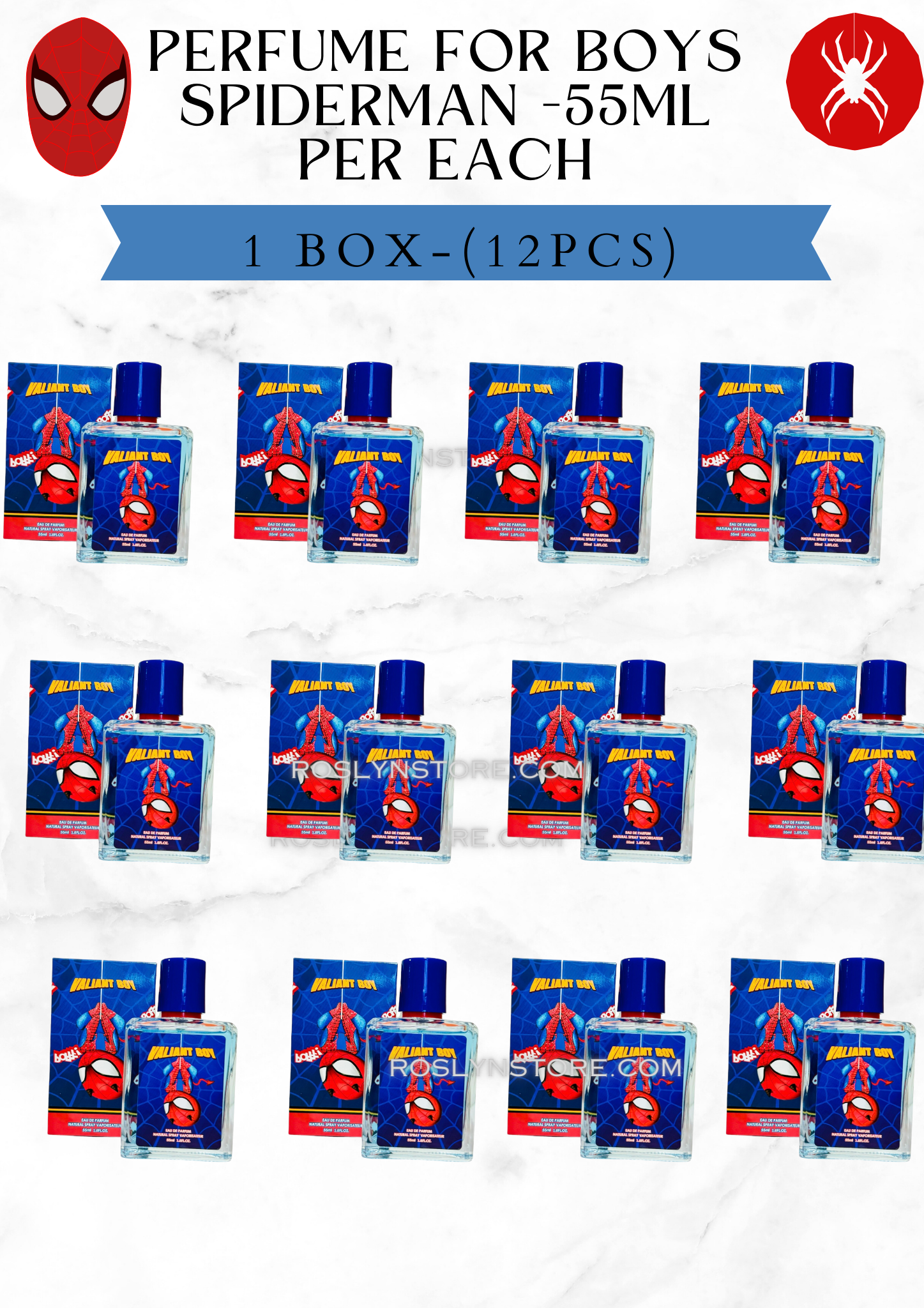 SPIDERMAN PERFUME - 12 PCs box