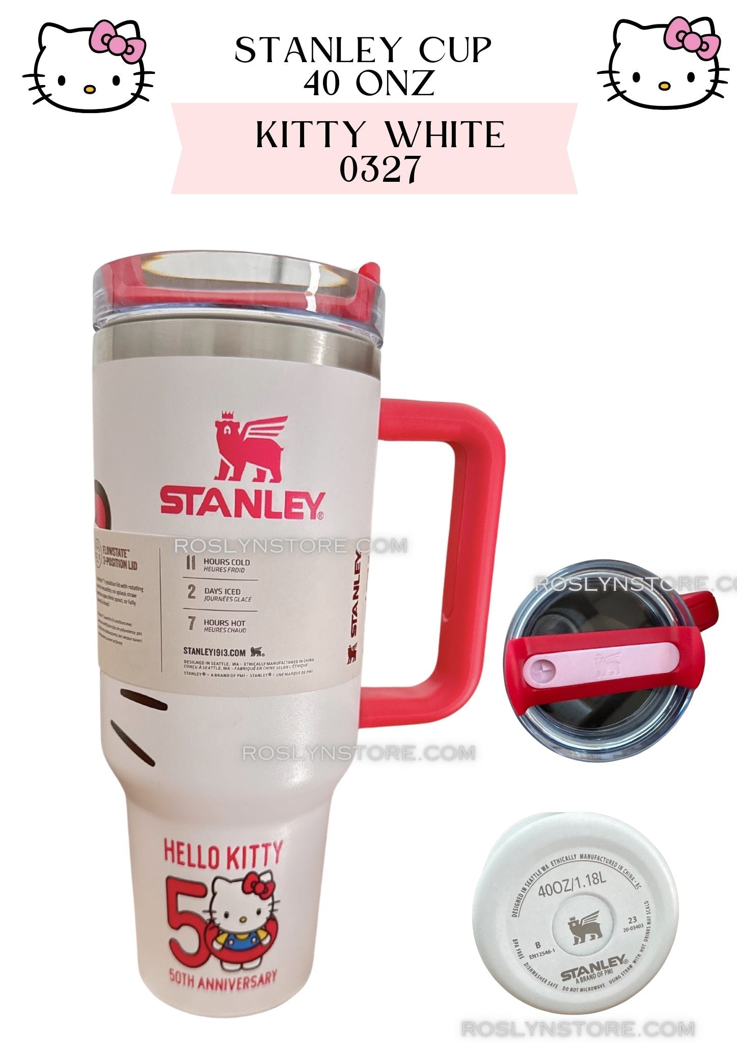 STANLEY CUP 40 - ONZ KITTY WHITE 0327