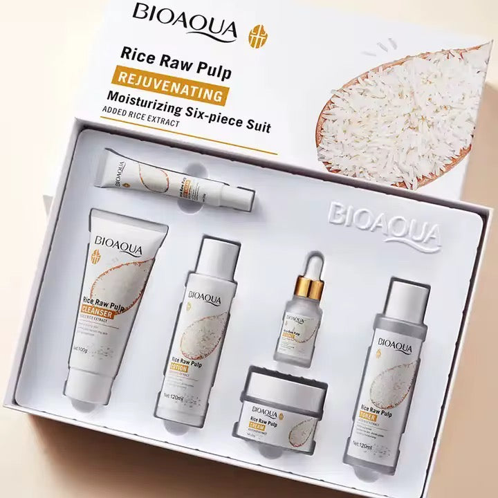 Rice set skin care - 6 pcs set