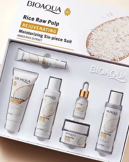 Rice set skin care - 6 pcs set