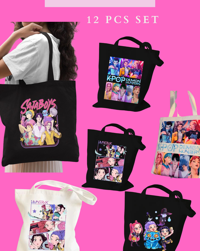 TOTTE BAG KPOP 12 PCS SET