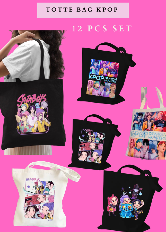 TOTTE BAG KPOP 12 PCS SET