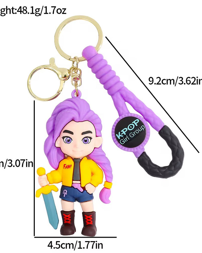 KPOP  KEYCHAIN - 12 pcs set