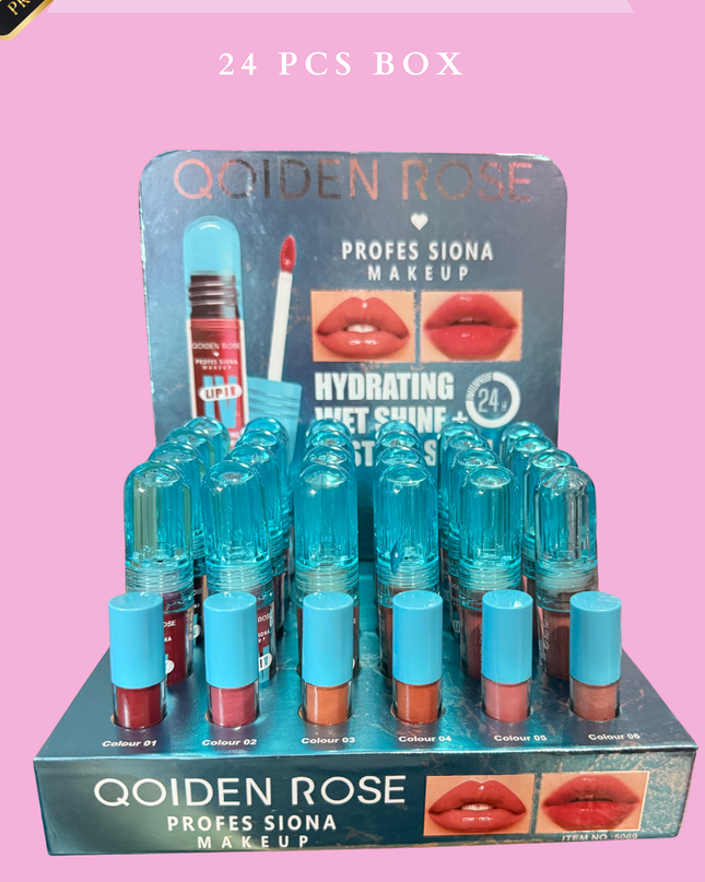 QOIDEN RISE - VELVET MATTE EFFECT #5066 - (24 PCS BOX) with sample