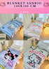 BLANKET Sanrio 1 PCS 140x100