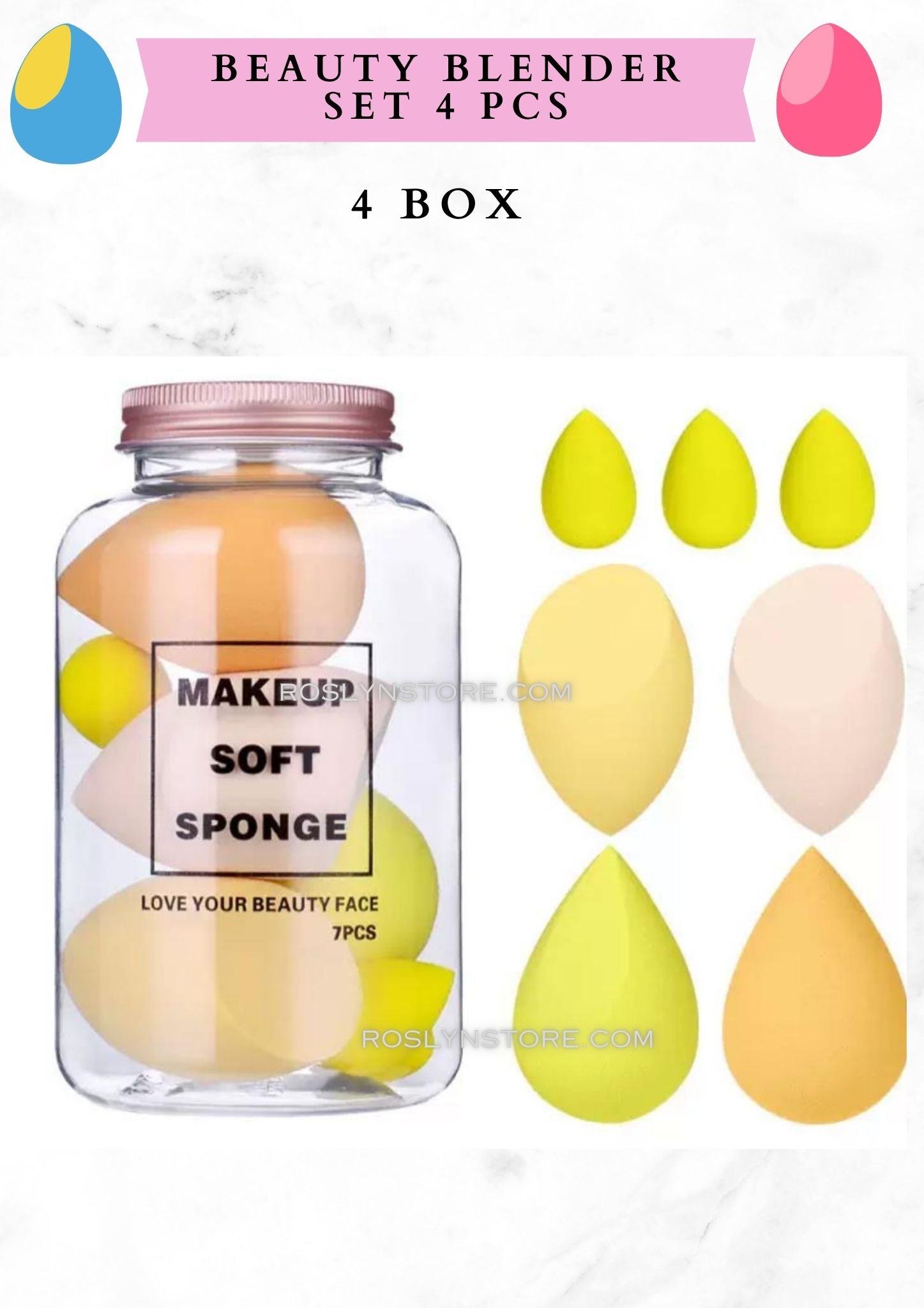 BEAUTY BLENDER - 4 box