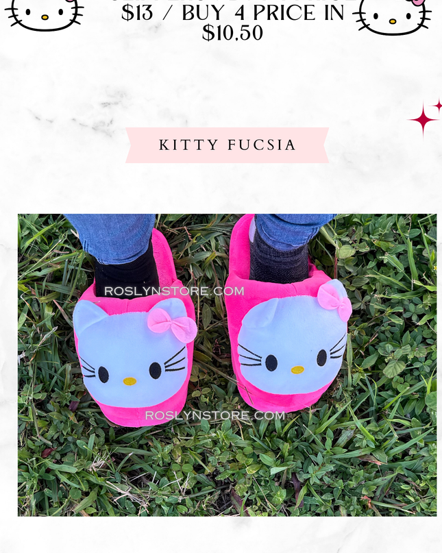 Slippers cartoons  - 1 pair read description for size