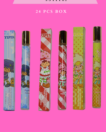 PERFUME STRAWBERRY & FRIENDS MIX #SYPF61 (35 ml)- 24 PCS BOX