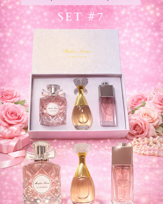 SET PERFUME 3 PCS (- 30 ml per perfume )FOR WOMEN) SET #7 - mini perfume