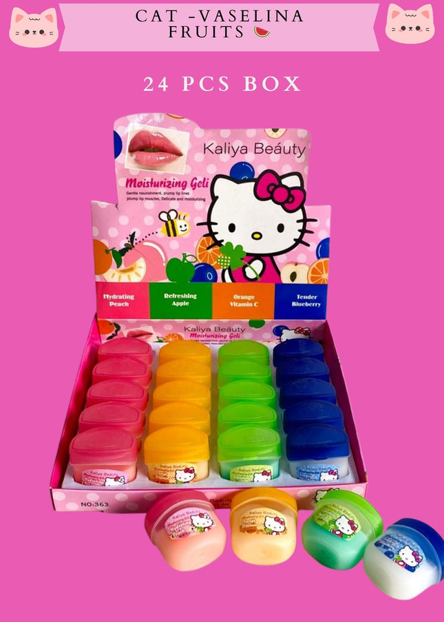 CAT - VASELINE FRUITS-  24 PCS BOX