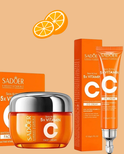 SADOER - face cream & eye cream ( set 2 pcs)