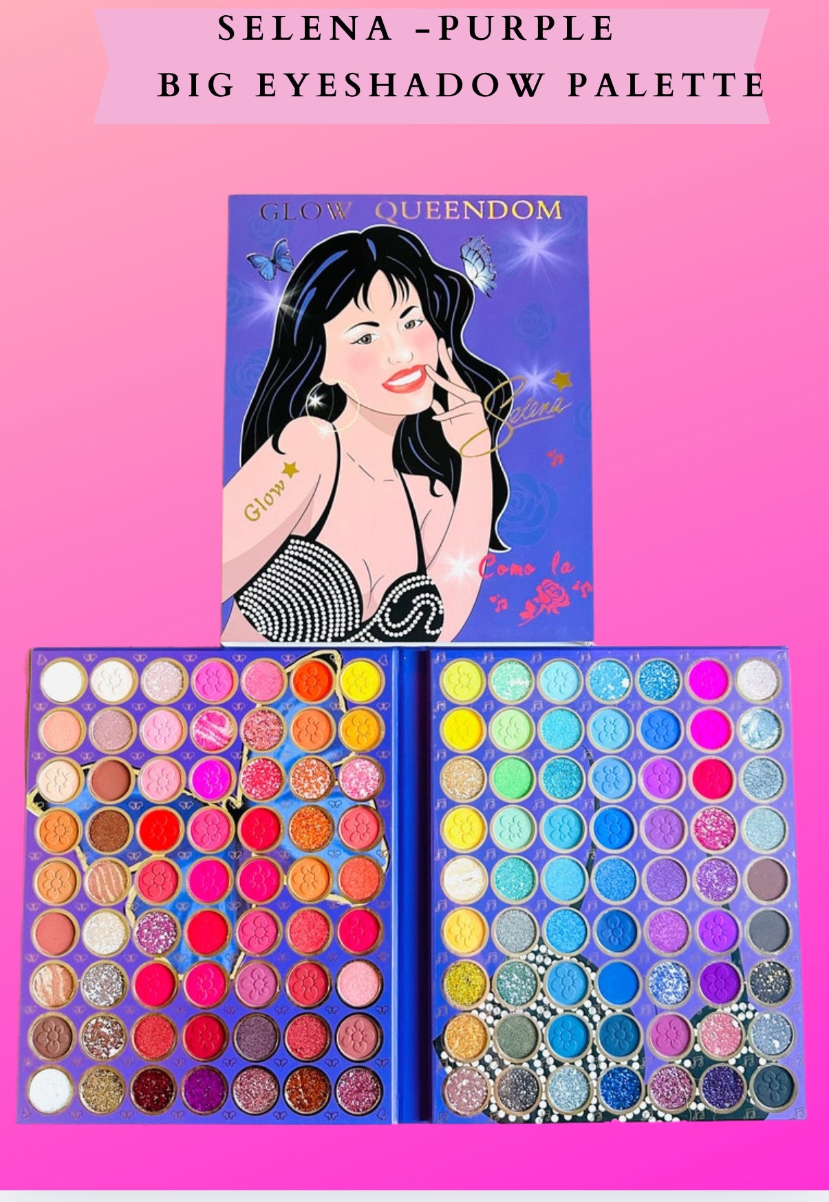 SELENA BIG EYESHADOW PALETTE