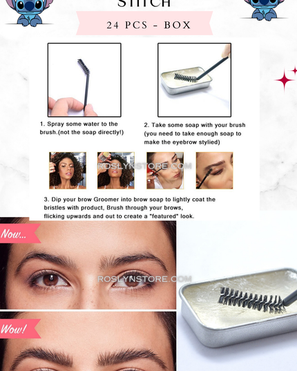 BROW STYLING SOAP- STITCH- 24 pcs box