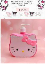 HELLO KITTY-  LIQUID DISPENSING -BOTTLE -750 ML (1pcs)