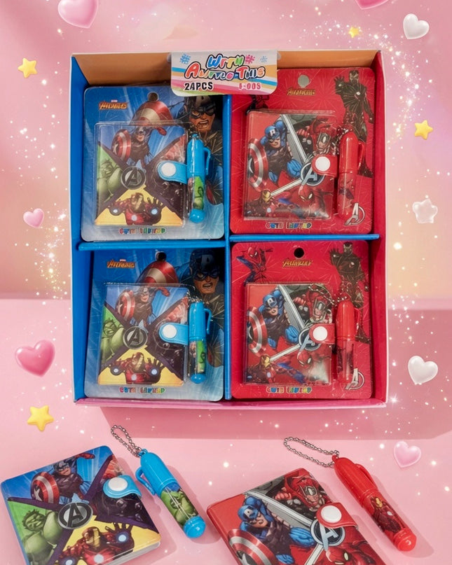 Advenger   mini notebook with pen 24 pcs box