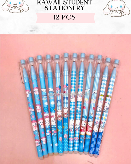Cinamoroll-  ERASABLE PENS  -12 pcs in a box