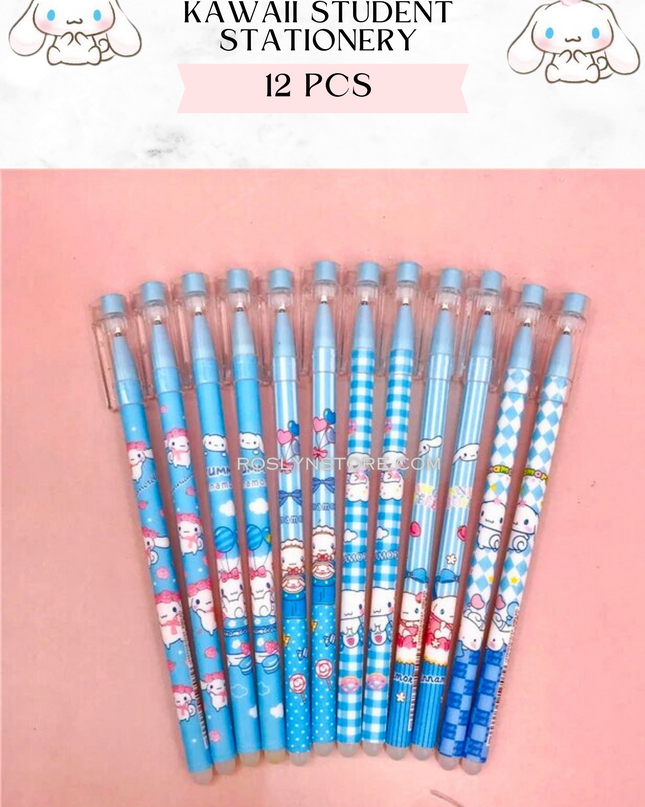Cinamoroll-  ERASABLE PENS  -12 pcs in a box