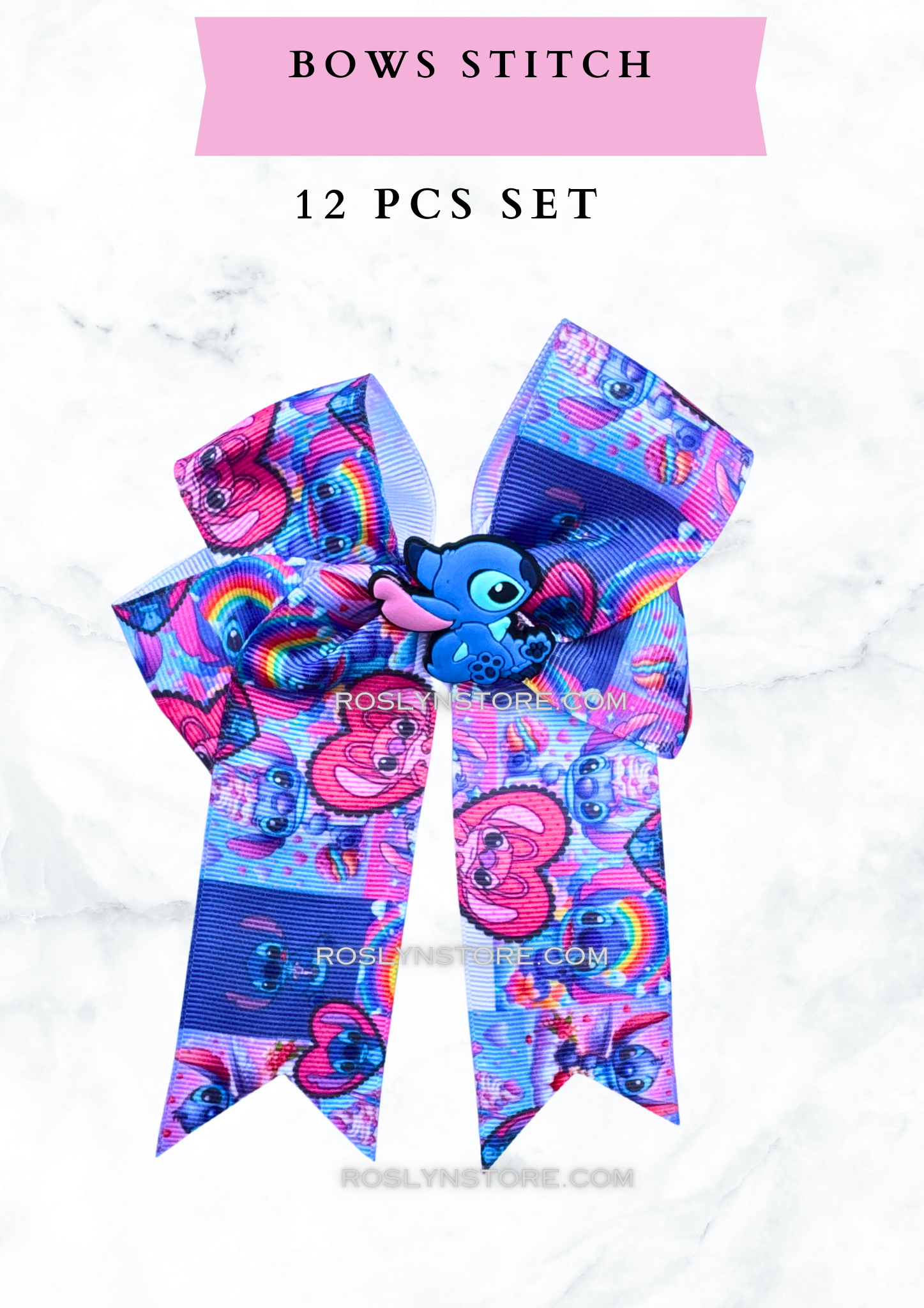 BOWS - 12 PIECES -STICHT