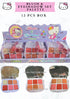 BLUSH & EYESHADOW SET PALETTE - 12 pcs