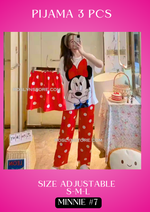 PIJAMAS KAWAII- Pajamas kawaii- (3 pcs Pijama ) (S-M-L) adjustable size1 Pijama $10 / buy 3 price is $8 per each Pijama - Adjustable size ( S- M-L)