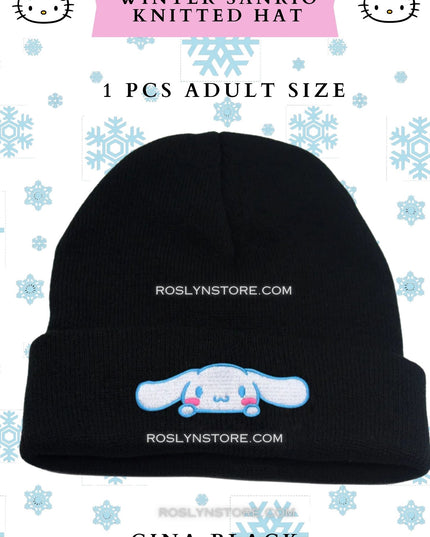 WINTER  SANRIO - KNITTED HAT - Adult Size -