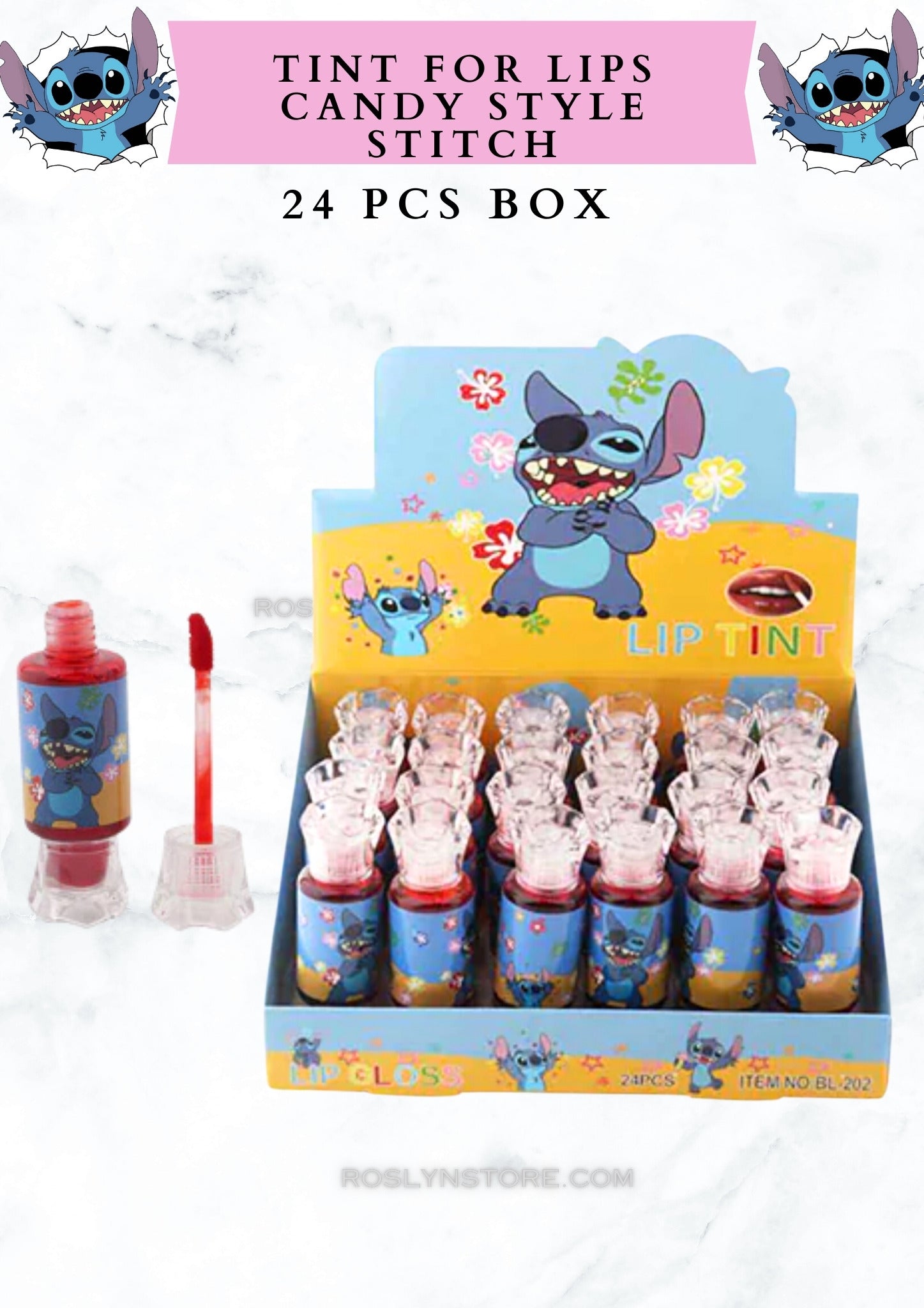 Stitcht - candy style -lip tint - 24 pcs