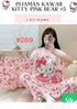 PIJAMAS KAWAII- Pajamas- (3 pcs Pijama ) 1 Pijama $10 / buy 3 price is $8 per each Pijama - Adjustable size ( S- M-L)