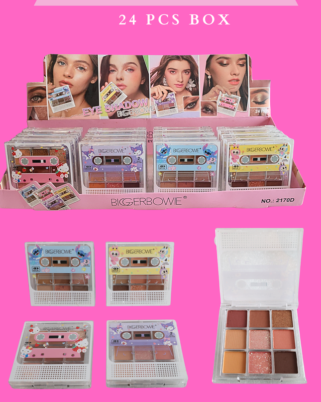 BIGGERBIWIE SANRIO EYESHADOW #2170D ( 24 PCS BOX)