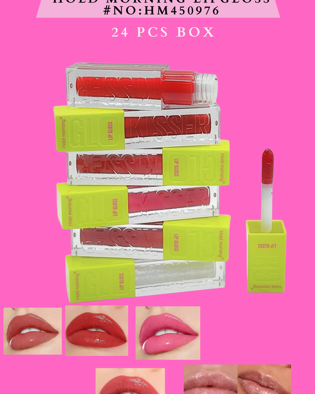 HOLD MORNING LIPGLOSS ( #NO: HM450976 ) - 24 PCS BOX