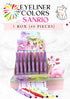 EYELINER Colors  doble use - waterproof -Sanrio  48 pcs box