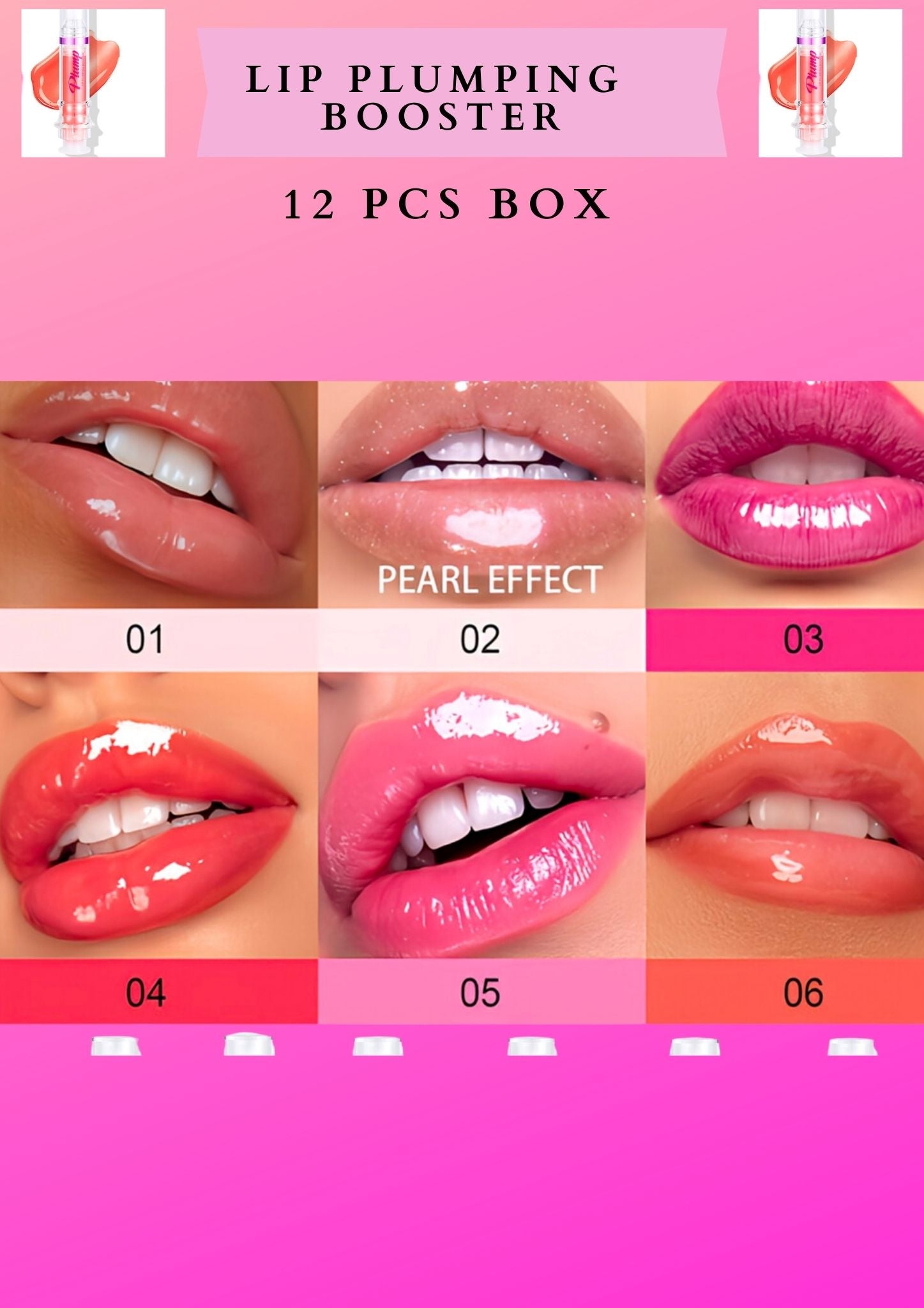 LIP PLUMPING BOOSTER MOCALLURE #MOC866 ( 12 pcs box)