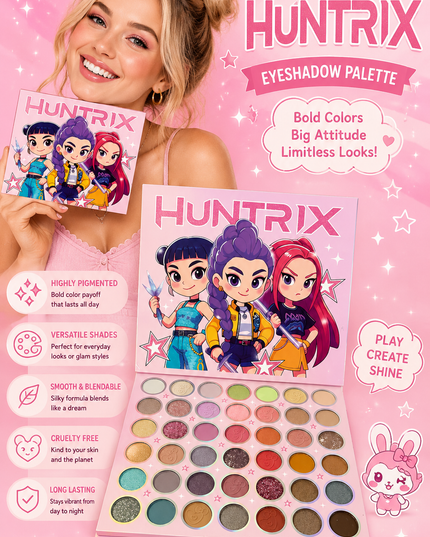 EYESHADOW PALETTE KPOP 42 COLORS (F5123) (G39)