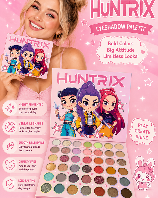 EYESHADOW PALETTE KPOP 42 COLORS (F5123) (G39)