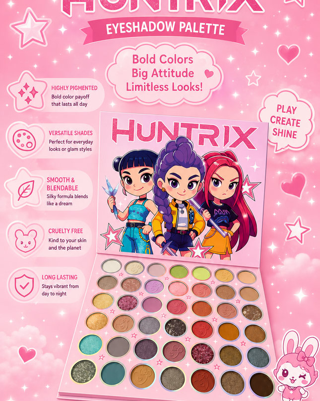 EYESHADOW PALETTE KPOP 42 COLORS (F5123) (G39)