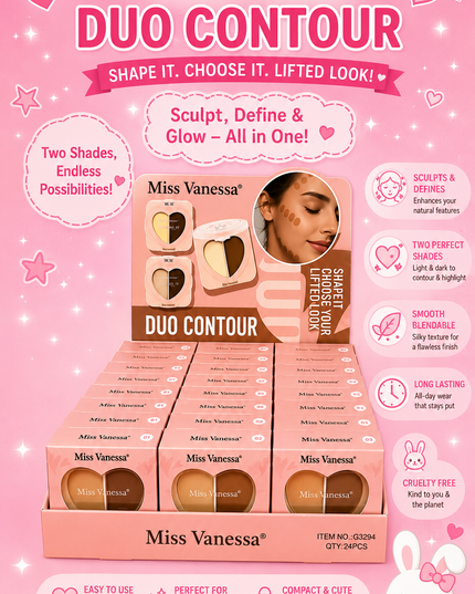 CONTOUR DUO MISS VANESSA 24 PCS BOX (G37) (#G3294)