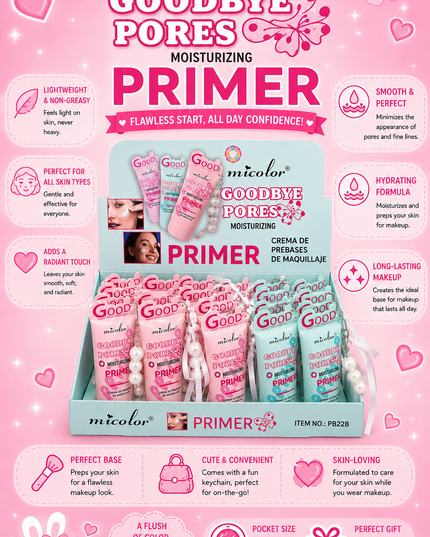 PRIMER MOISTURIZING MICOLOR 24 PCS (PB228)(#F34)