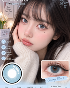 Creamy blue