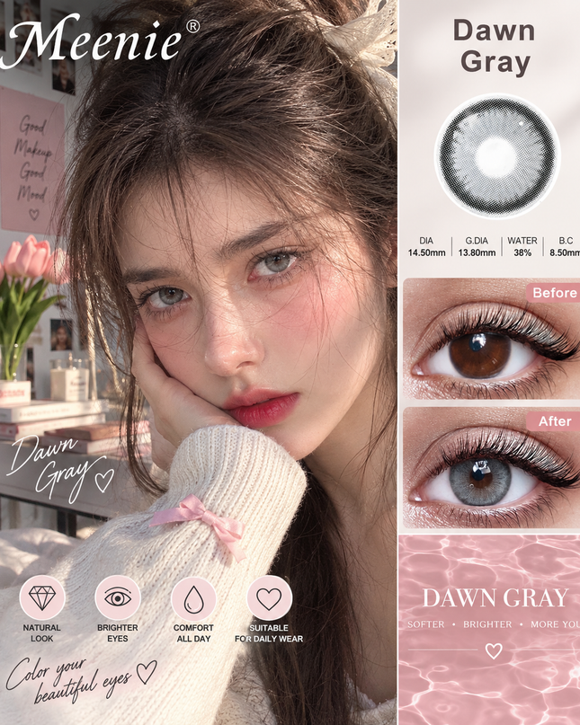 CONTACT LENSES - 1 piece $8 - buy 12 pcs $4 per box
